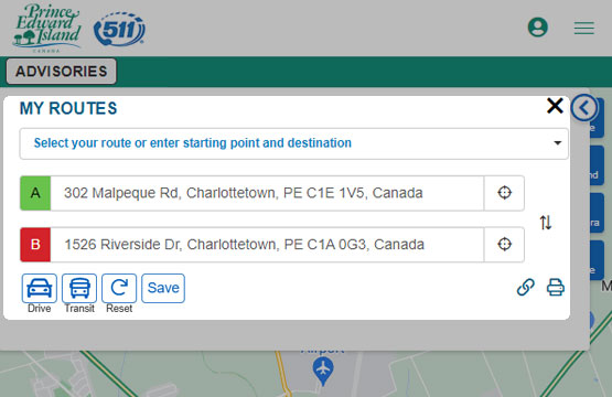 Creating & Saving a Customized Route